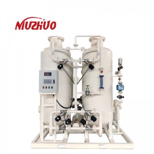 NUZHUO Gas Suurstof Generator Hospitaal PSA 3-60Nm3/h Suurstof Plant Modulêre Suurstofstasie