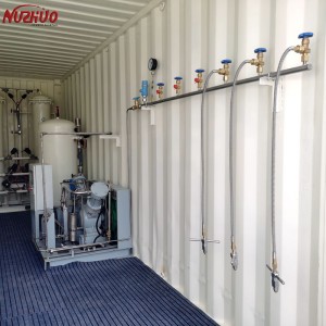 NUZHUO 3~60 M3/H 150Bar compressore ad alta pressione del ripetitore del gas dell'ossigeno da 200 Antivari per medico