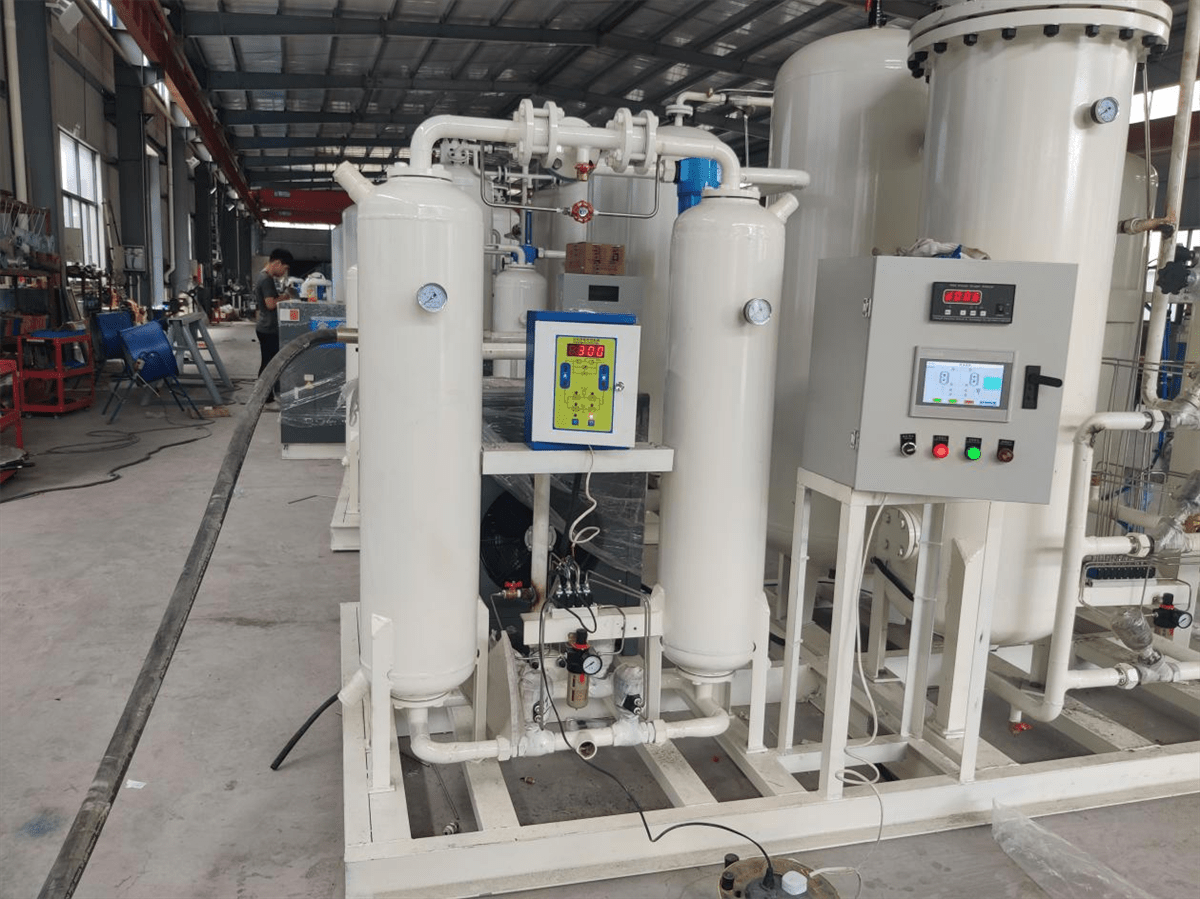 Customized oxygen plant with modular dryer, for efficient working and high purity oxygen
