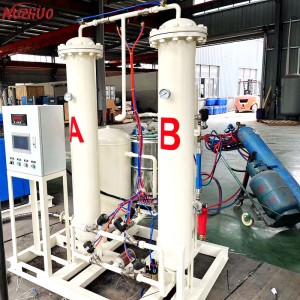NUZHUO oksygenseparasjonsmaskin til salgs 20/30/40/50 Nm3/H Pressure Swing Absorption (PSA) O2 Generator Plant