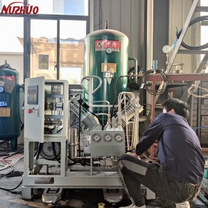 NUZHUO Oil Free Oxygen Booster Compressors For Cylinder Refilling