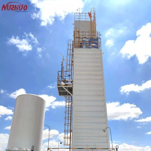 NUZHUO produksjonslinje for flytende oksygen Kryogent flytende nitrogenproduksjonsanlegg