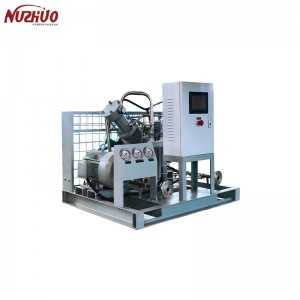 NUZHUO 3 ~ 60 M3 / H 150Bar 200 Bar High Pressure Oxygen Gas Booster Compressor Mo Fomai