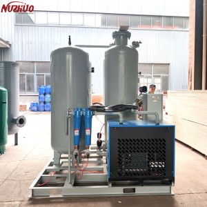 NUZHUO Nitrogen Generator 60Nm3 Nitrogen Making Machine Ho Fitahirizana Sakafo