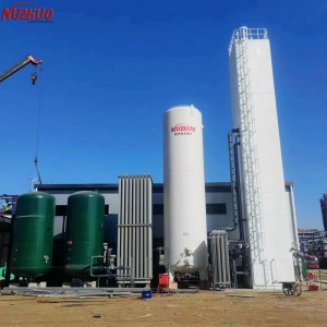 NUZHUO High Purity Oxygen Plant Manufacturer Cryogenic Air Separation Liquid Oxygen Plant