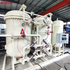 La pianta medica dell'ossigeno del gas di NUZHUO per l'ospedale usa la macchina di rifornimento medica dell'ossigeno di progetto della fabbrica
