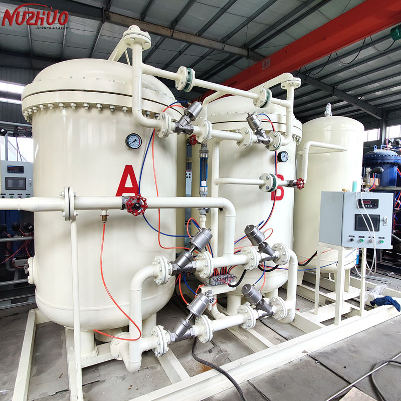 מפעל חמצן גז רפואי NUZHUO לשימושי בית חולים פרויקט מפעל מכונה רפואית למילוי חמצן תמונה מוצגת