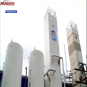 NUZHUO Liquid Oxygen Production Line Cryogenic Liquid Nitrogen Production Plant