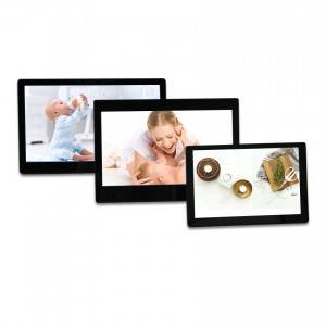 10.1 inch full HD IPS touch screen wireless WiFi digital picture photo frame for family display