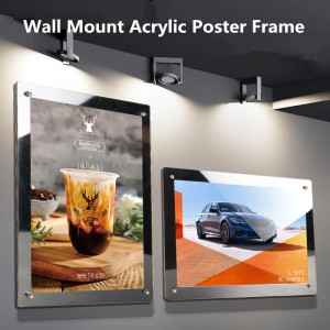 10 inch acrylic digital video frame Album nft art battery operated Wall Mount advertising Sign Holder digital poster frame