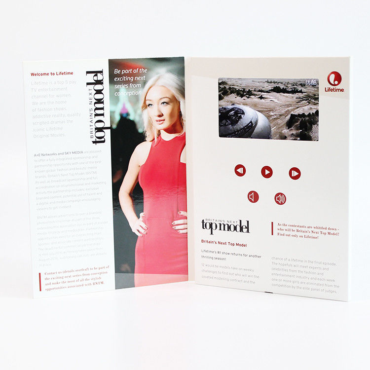 Factory Supply Bespoke Video Brochures - LifeTime OEM Marketing Promotional Digital Video Gift Card E – Brochure Design – Idealway
