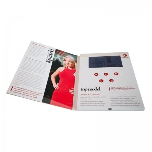 LifeTime OEM Marketing Promotional Digital Video Gift Card Electric Brochure Design