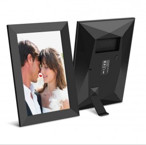 Frameo APP 7 / 10 დიუმიანი HD LCD ეკრანი ღრუბელი WIFI ციფრული ფოტო სურათების ჩარჩოს როტაცია