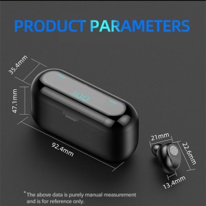 Preço barato China Wireless 5.0 Tws Fones de ouvido estéreo Bluetooth para jogos