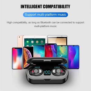 Mutengo wakachipa China Wireless 5.0 Tws Bluetooth Stereo Gaming Earphone