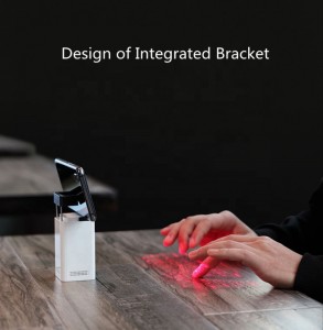 Виртуал лазер гар Bluetooth утасгүй проектор утасны гар, хулганы функцтэй Iphone дэвсгэр зөөврийн компьютерт зориулсан гар