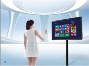 2022 Touch screen Jump HyperLink wall mounted elevator shopping mall restaurant WIFI cloud digital Display board signage TV