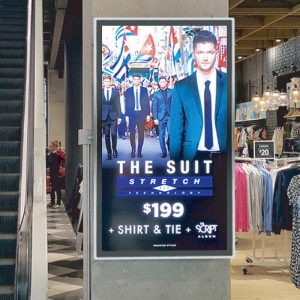 Objavite dizalo maloprodajna trgovina trgovački centar Zaslon 15,6 – 65 inča Montaža na zid LCD Digital Signage reklamni stroj