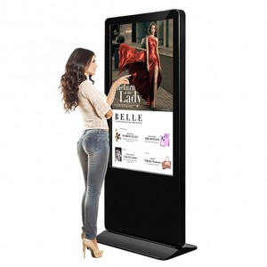LCD Digital Signage and Display 32/43/49/55 Inch Floor Stand Totem Multiple Split Screen