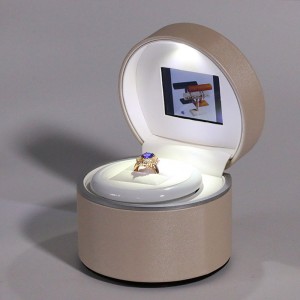 Gift of love luxury LCD screen video ring box l...
