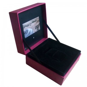 विज्ञापन के लिए माज़्दा कार की केस कस्टमाइज्ड 7 इंच वीडियो ब्रोशर बॉक्स