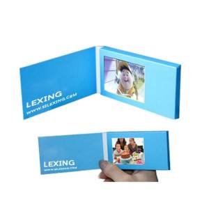 ODM Manufacturer China LCD Screen Video Company Memo Cards Cards