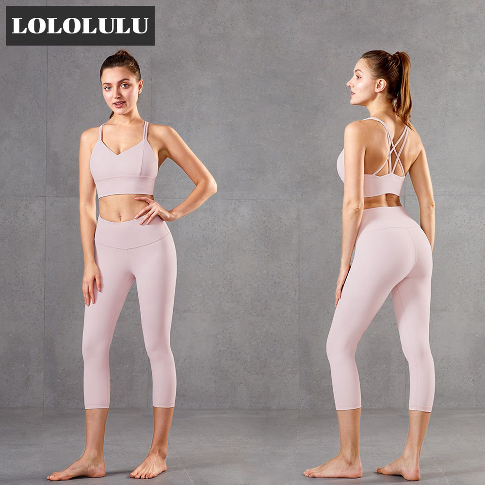 Hai mảnh Yoga Suit Phòng tập Thể dục Mặc cho Phụ nữ