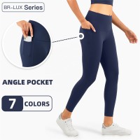 High Waist Sport Legging With Side Phone Pocket