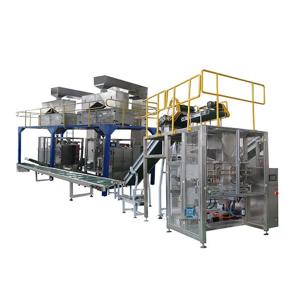 Automatic Vertical Baling Machine,Small Bags Into Big PE Bag Packing Bailer Machine Featured Image