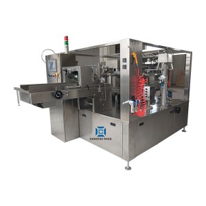 Reliable Supplier China Automatic Rotary Liquid Paste Sauce Filling Sealing Packing Machine with Premade Bag/Zipper Bag/Doy Bag/Doypack