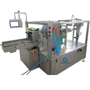 Rotary Six Stations Premade 3 or 4 side sealing pouch bag Packing Machine CX6-260(max bag width 260mm)