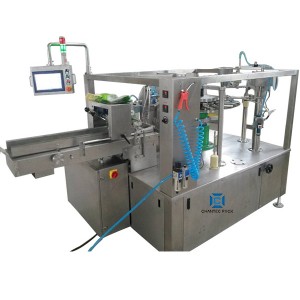 Rotary Premade 6 station flat pouch bag Packing Machine CX6-360(max bag width 360mm)