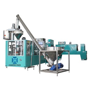 Makineria e paketimit automatike të miellit, qese letre të përgatitura paraprakisht me sheqer CF8P-2000A