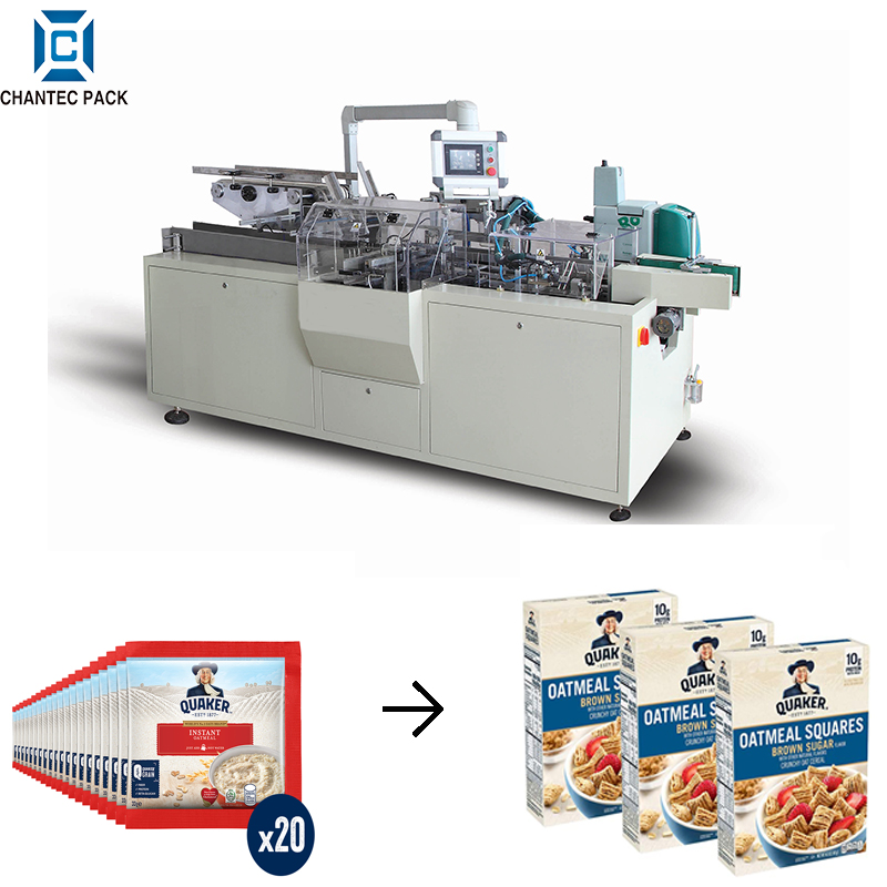Anda dapat menemukan mesin pengemas oatmeal yang digunakan oleh 99% perusahaan