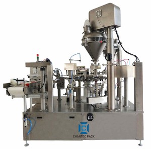 Rotary Chilli Powder Premade Pouch Bag Gihatag Packaging Machine CX9-300