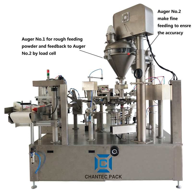 Нунтаг автомат сав баглаа боодлын үйлдвэрлэлийн шугам, CHANTECPACK нь таныг хүнсний нэмэлтийн үйлдвэрлэлд хүргэдэг.