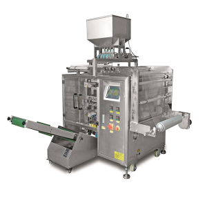 OEM/ODM Manufacturer China Shanghai Factory Price Full Automatic Vffs Packing Machine with Liquid Pump for Milk