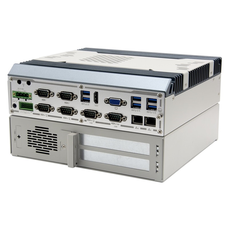 Fanless Industrial Computer with Desptop Processor  – 2*PCIE3.0 Expansion Slot