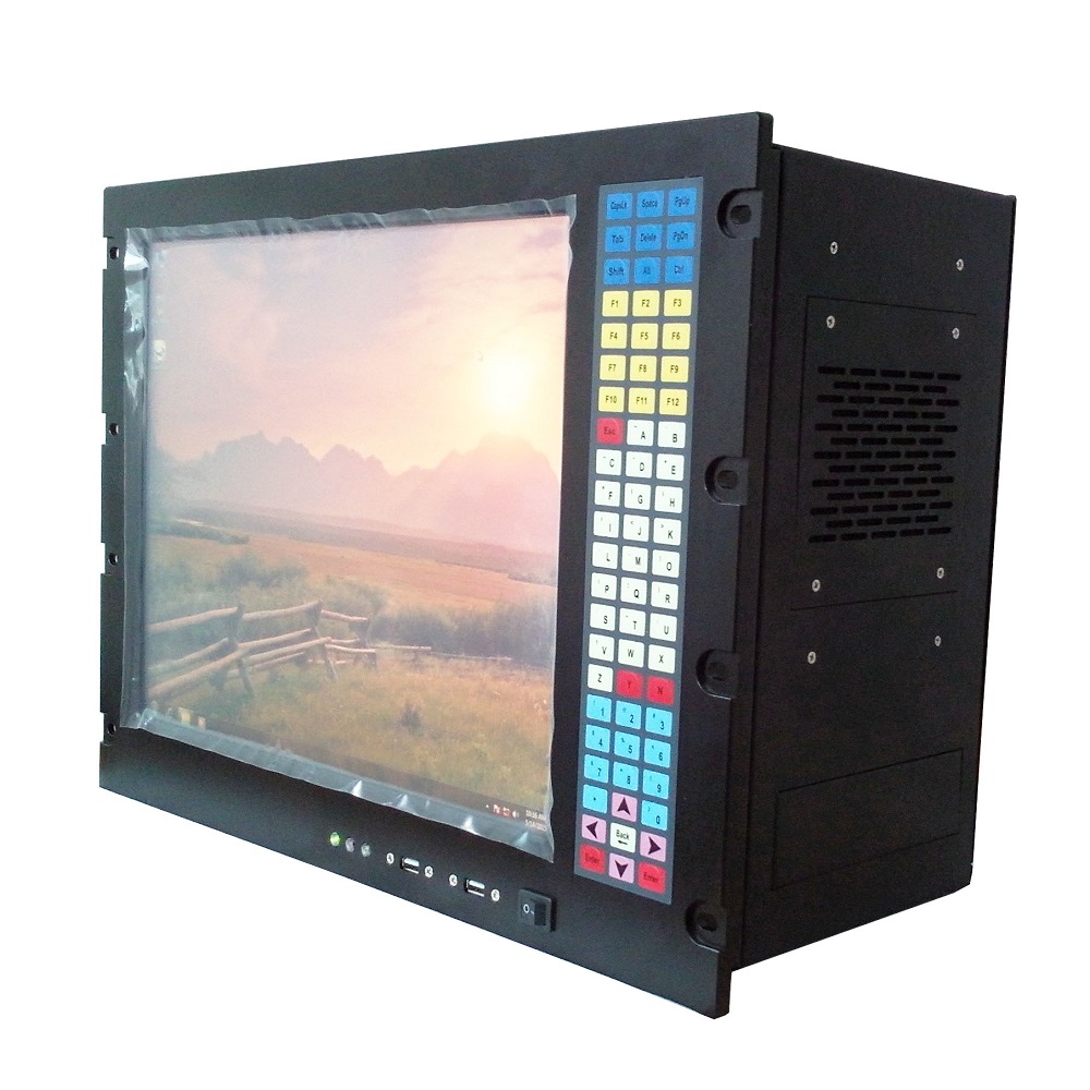 Customized Rack Mount Industrial Workstation – With 17″ LCD