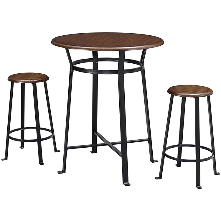 Set de masă și scaune de sufragerie de vânzare fierbinte Seturi de masă rotundă pentru bar
