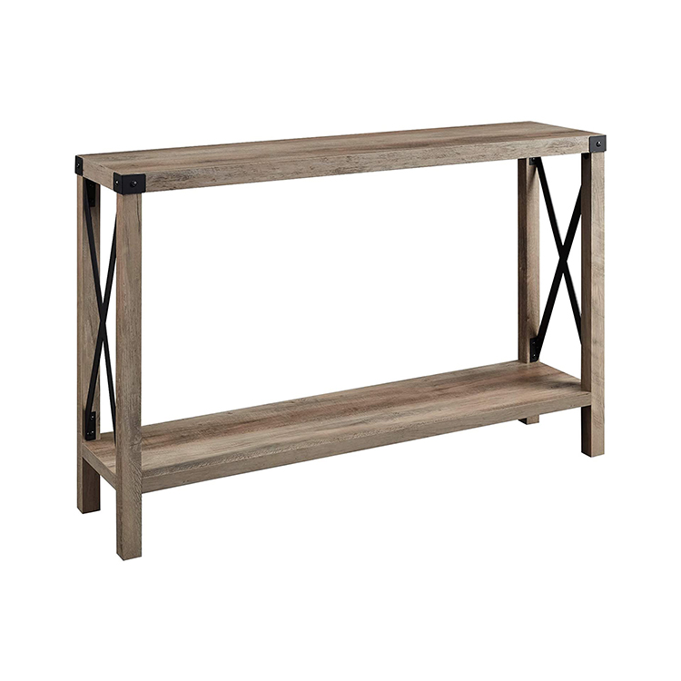 Suitable For Multiple Scenarios Entryway Wholesale Wood Hallway Frame Wood Console Table