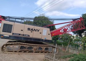 Used 55t 2018 SANY Crawler Crane for Sale