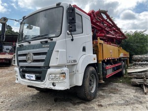 استعمال شدہ Sany 2018 کنکریٹ پمپ ٹرک 37M