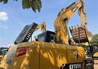 استعمال شدہ Sany 2020 Crawler Excavators 13 ٹن برائے فروخت