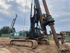 Used Sunward 2013 Rotary Drilling Rig With Friction Kelly Bar