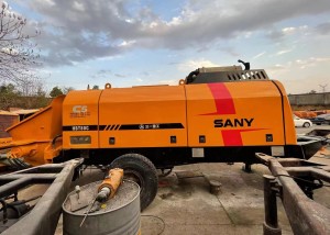 2019 Used Sany Concrete Pump Trailer