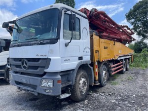 Sany 2013 Truck Mounted Concrete Pump 52M Mercedes-Benz Chassis