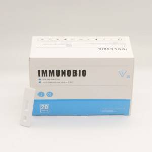 PEI/Bfarm listed IMMUNOBIO COVID Test Kit Antigen Nasal Rapid Test
