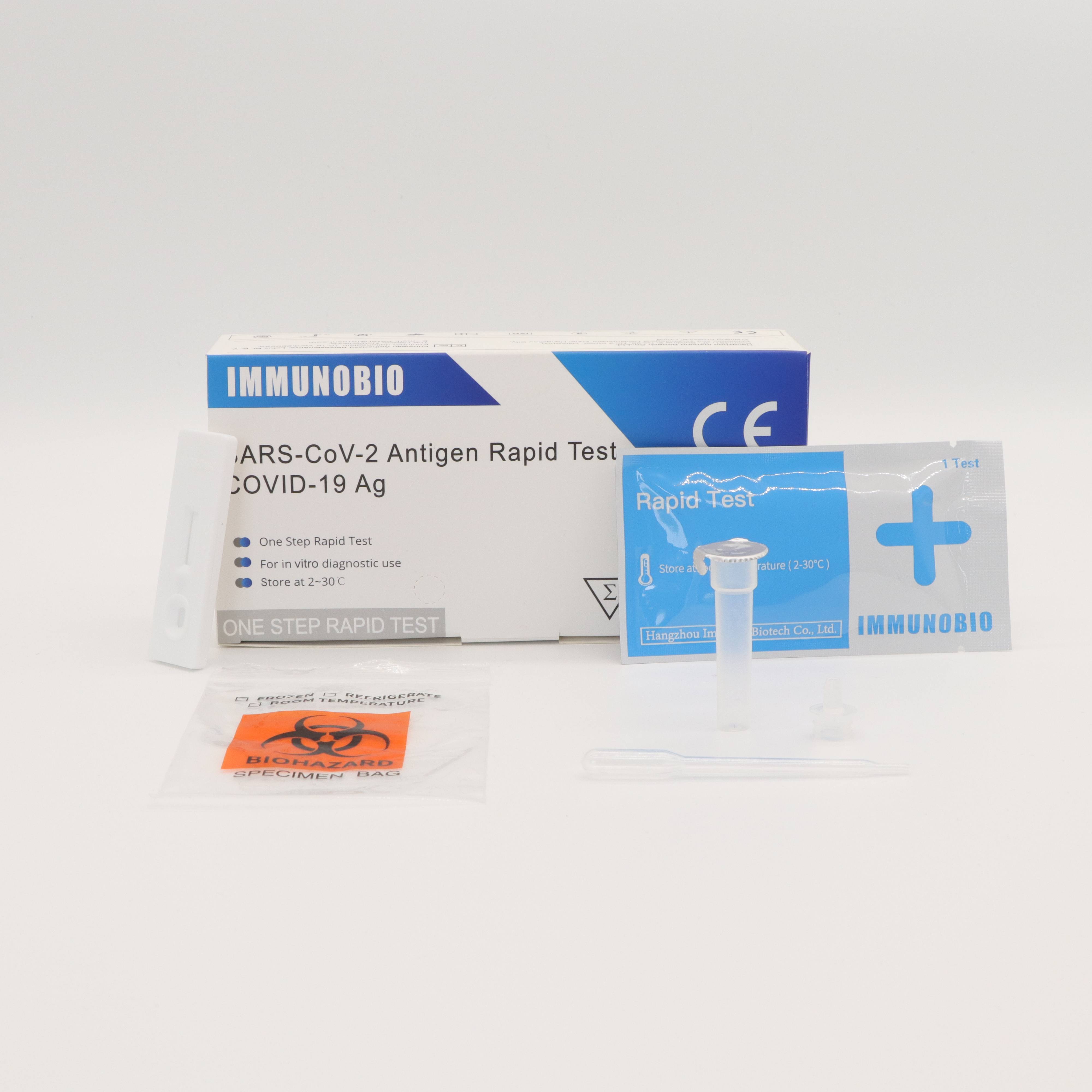 PEI/Bfarm listed COVID 19 Antigen Nasal Swab/Saliva Rapid Test Kit Featured Image