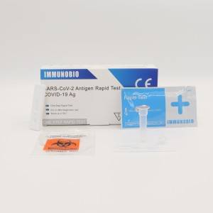 PEI/Bfarm listed COVID Antigen Test Kit Antigen Nasal Swab/Saliva Rapid Test Kit(5 tests packing)